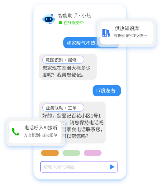 供热AI客服平台